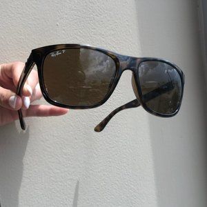 Ray Ban RB4181; Tortoise Polarized Sunglasses